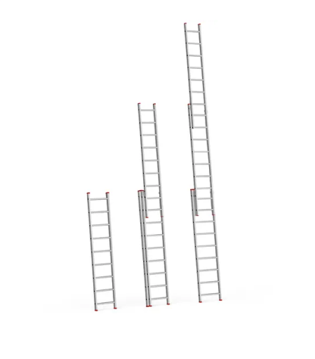 3 PARÇALI ALÜMİNYUM MERDİVENLER