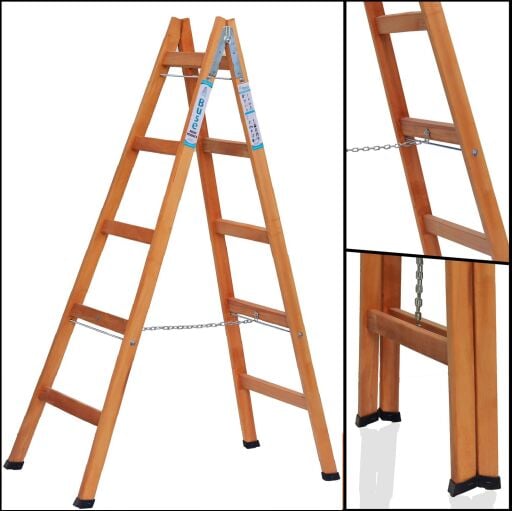 A TİPİ AHŞAP MERDİVENLER