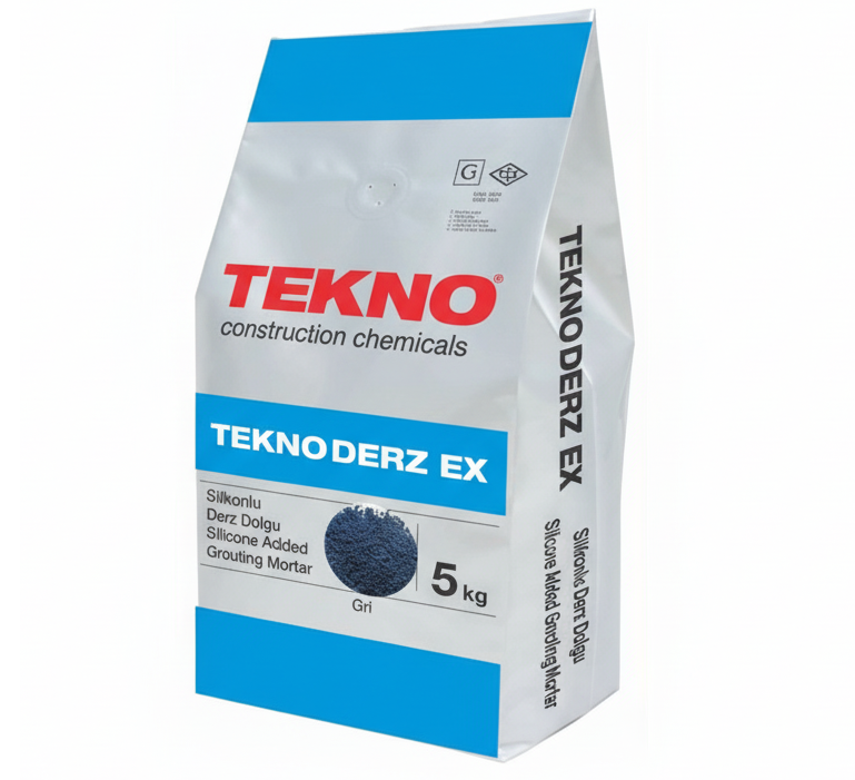 TEKNODERZ EX 5KG Elastik Derz Dolgusu (Siyah-Kahve-Kakao-Mavi)