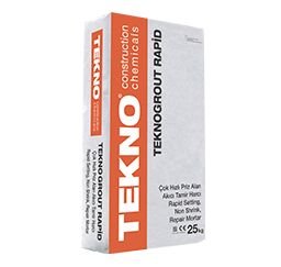 TEKNOGROUT RAPID Hızlı Priz Alan Akıcı Tamir Harcı - 25 KG