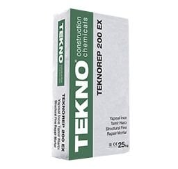 TEKNOREP 200 Ex Çimento Esaslı Rötre Yapmayan İnce Tamir Harcı - 25 KG