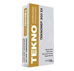 TEKNOREP 300 Ex Çimento Esaslı Rötre Yapmayan Kalın Tamir Harcı - 25 KG