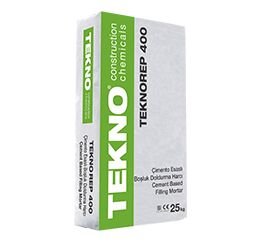 TEKNOREP 400 Çimento Esaslı Boşluk Doldurma Harcı