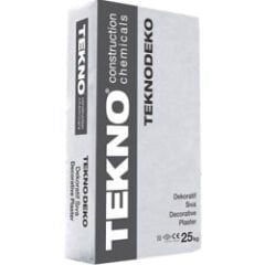 Teknodeko İnce İnce Taneli Dekoratif Sıva 1,2 mm 25 kg