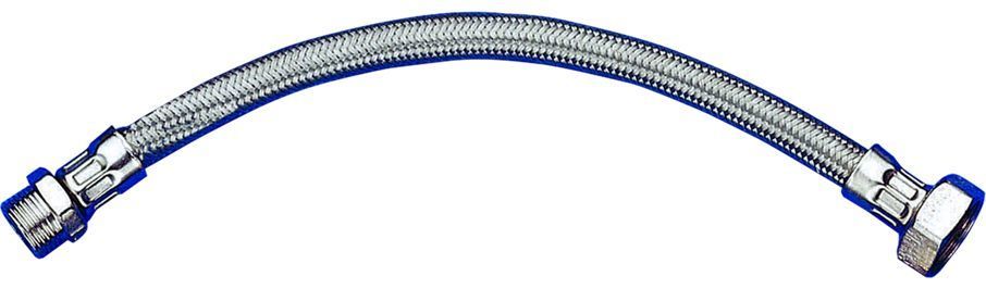 Çelik Fleks Bağlantı Hortumu 1/2 nipel -1/2 40 cm Kombi