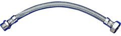Çelik Fleks Bağlantı Hortumu 1/2 nipel -1/2 40 cm Kombi