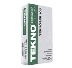Teknoser 100 Kuvars Agregalı Yüzey Sertleştirici (Gri) 25KG