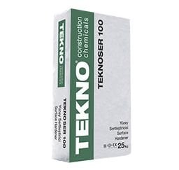 Teknoser 100 Kuvars Agregalı Yüzey Sertleştirici (Kırmızı) 25KG
