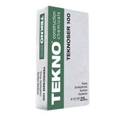 Teknoser 100 Kuvars Agregalı Yüzey Sertleştirici (Kırmızı) 25KG
