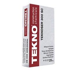 Teknoser 300 SC Silisyum Karbür Agregalı Yüzey Sertleştirici 25KG