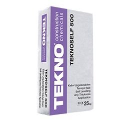 Teknoself 500 Hızlı Sertleşen Kendiliğinden Yayılan Şap 25KG