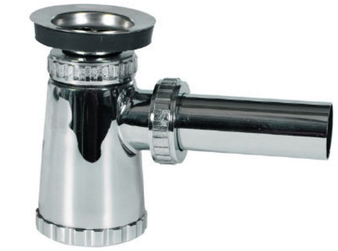 Krom Abs Lavabo Sifonu