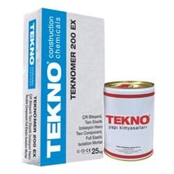 Teknomer 200 Ex Kristalize Çift Bileşenli Tam Elastik Su Yalıtım 35KG