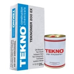 Teknomer 200 Ex Kristalize Çift Bileşenli Tam Elastik Su Yalıtım 35KG