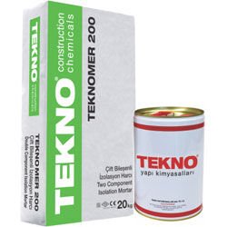 Teknomer 200 Çift Bileşenli Yarı Elastik Su Yalıtım 25KG Set