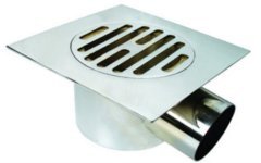 Krom Yer Sifonu 20x20 Q70