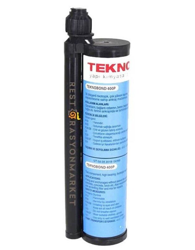 Teknobond 400 P Epoksi Esaslı Kimyasal Dübel 345ML