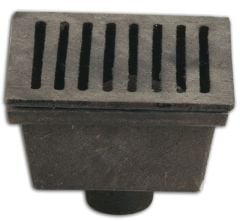 Döküm Yer Sifonu 20x20 Q100 YANDAN