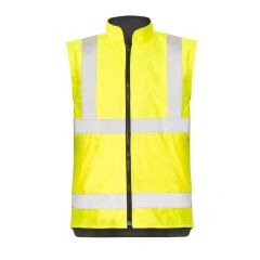 Reflektifli Kaban 5+1 Fosforlu İş Güvenliği Montu