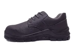 BLACK S2 Deri İş Güvenliği Ayakkabısı Çelik Burunlu Kışlık