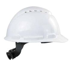 3M H700 Havalandırmalı Ayarlı Baret Beyaz