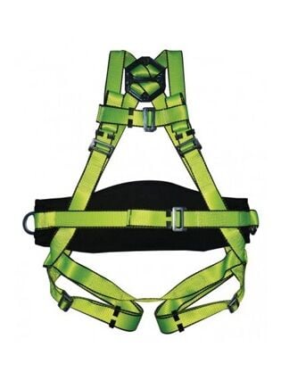MaxGuard Paraşüt Tipi Emniyet Kemeri Bel Destekli CE Belgeli