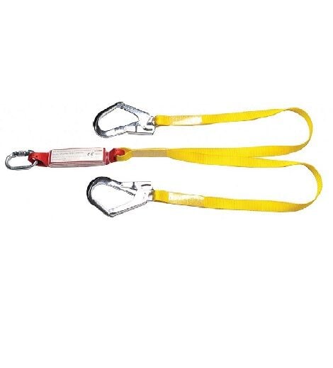 Lanyard Çift Kollu Kolon Halatlı Şok Emicili