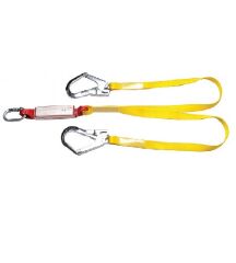 Lanyard Çift Kollu Kolon Halatlı Şok Emicili