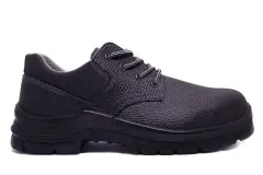 BLACK S3 Deri İş Güvenliği Ayakkabısı Çelik Burun ve Taban Kışlık