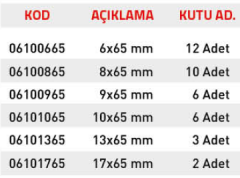 Tomax Manyetik Somun Adaptörü Uzun (Hex) Pakt