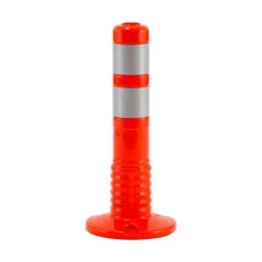 TPU Delinatör 45 cm Ø 90 – Turuncu Trafik Güvenliği