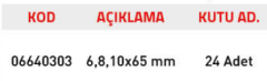 Tomax Manyetik Somun Adaptörü (3'lü Set) Hex Pakt