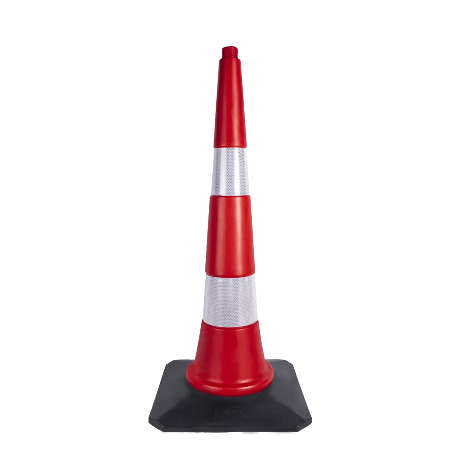 90 CM TRAFİK VE REKLAM KONİSİ (KAUÇUK TABANLI)