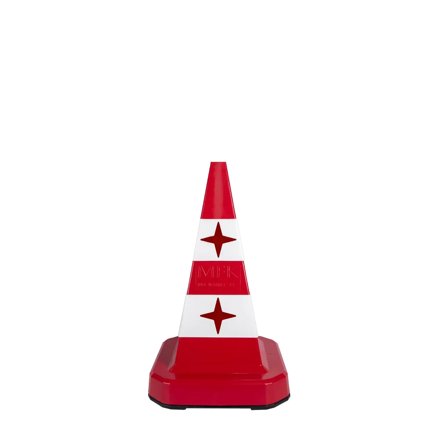 KEDİ GÖZLÜ TRAFİK KONİSİ KIRMIZI