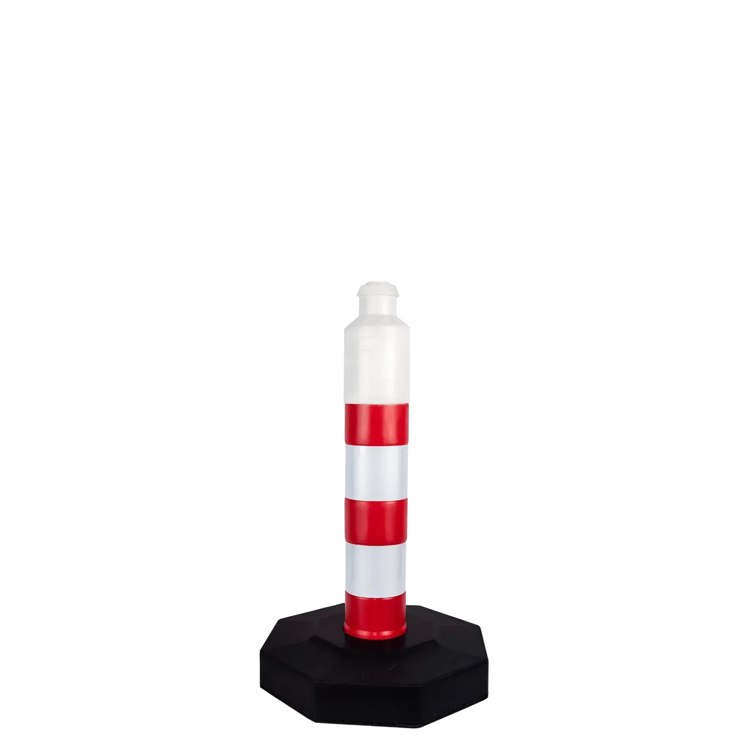 Kauçuk Tabanlı Dikme 50 cm | HDPE + PP Trafik Bariyer