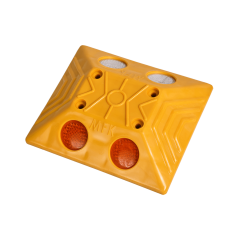 Klasik Yol Butonu | PPC + 4 Kedi Gözü Reflektör