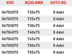 Tomax Torx Otomotiv Bits Uç H10 Pakt