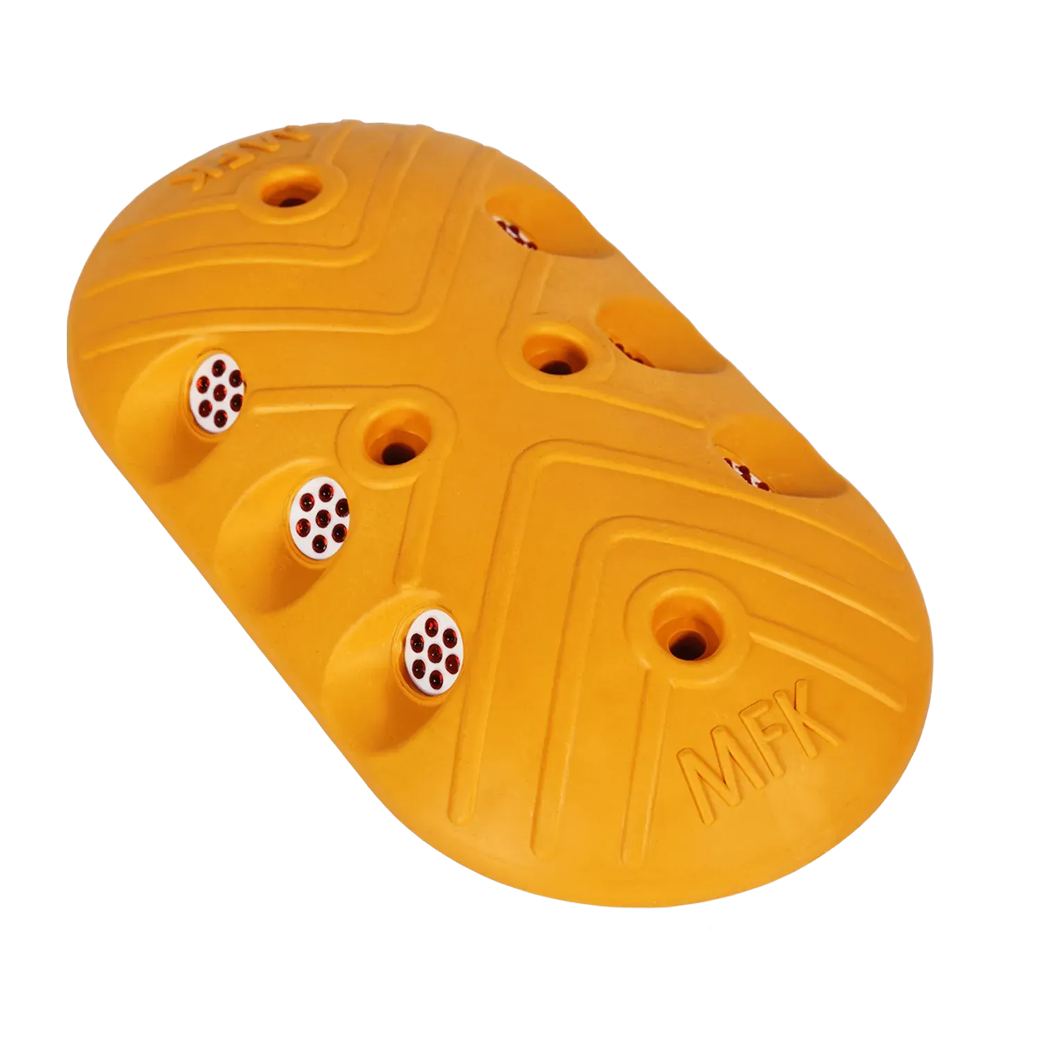 Cam Mercekli Yol Butonu | PPC + 6 Kedi Gözü Reflektör