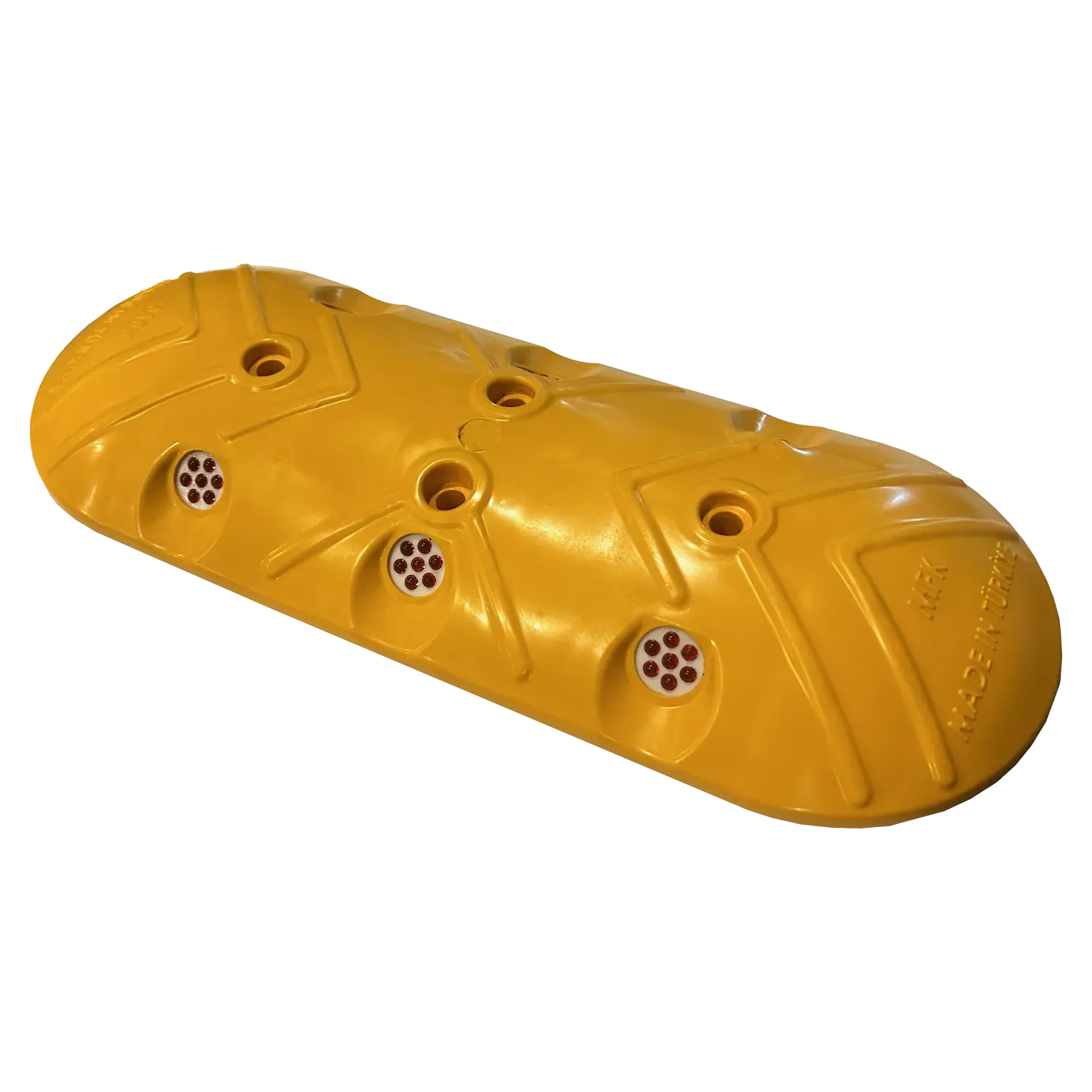 30 cm Yol Butonu | PPC Reflektif Çift Yönlü Uyarı