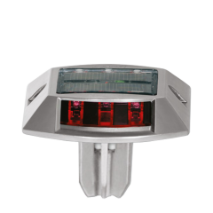 KIRMIZI SOLAR YOL BUTONU | 6 LED Solar Flaşör