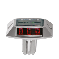 KIRMIZI SOLAR YOL BUTONU | 6 LED Solar Flaşör