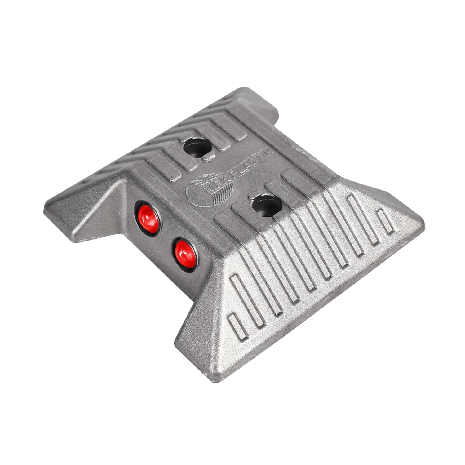 METAL YOL BUTONU | 4 Cam Mercek Reflektörlü