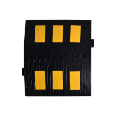 60x50 KAUÇUK KASİS | 6 Reflektifli | Siyah Hız Kesici