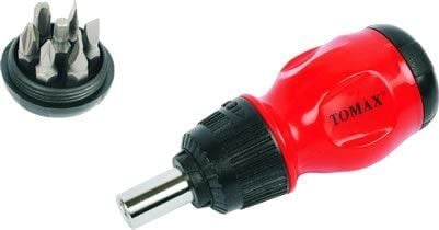 Tomax 7 Parça Cırcırlı Topaç Tornavida Seti