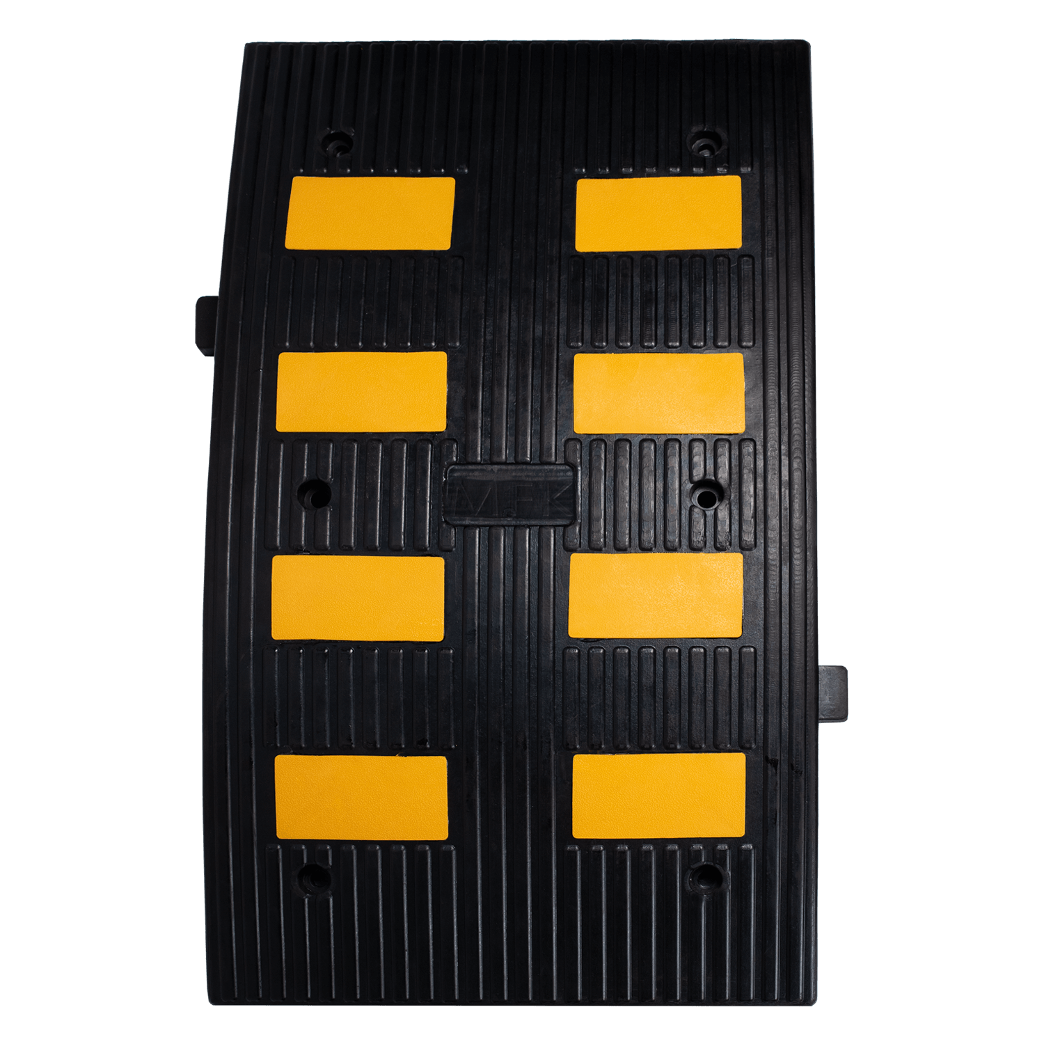 90x50 KAUÇUK KASİS | 8 Reflektifli | Siyah Hız Kesici