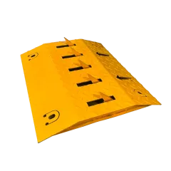 KAPAN KASİS | Demir | Sarı 42x50x5 cm | Araç Giriş Kontrolü