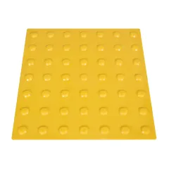 SARI 40x40 Hissedilebilir Yürüme Yüzeyi Uyarıcı Tip TPU