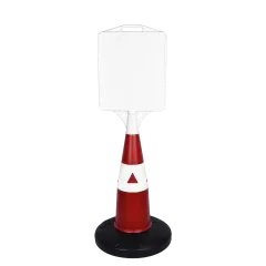 KIRMIZI BEYAZ Reklam Dubası 33x38 Su Doldurulabilir Taşınabilir HDPE