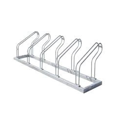 Gri Bisiklet Park 5’li 40x175 cm | Galvaniz Demir