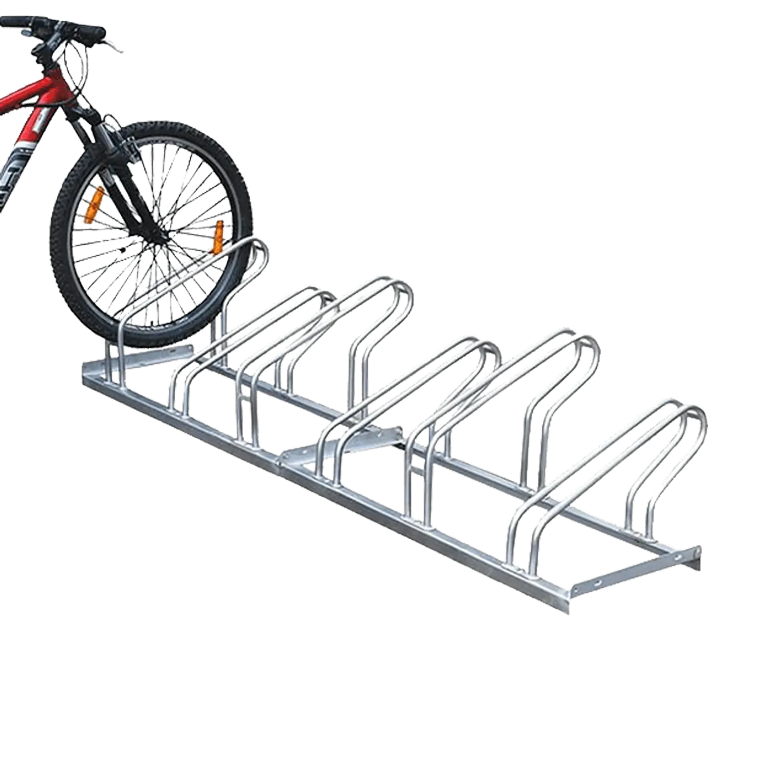 Gri Bisiklet Park 6’lı 40x210 cm | Galvaniz Demir